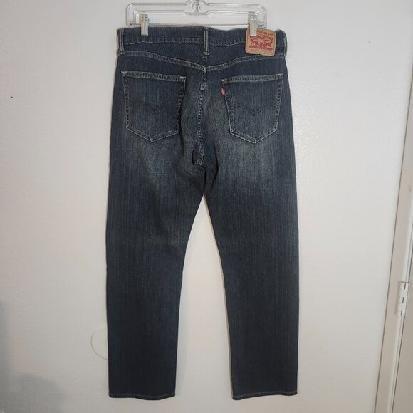 Levi’s 505 Regular Fit Jeans Men’s 34x32 | Classic Blue Denim - Picture 7 of 7